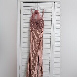 Blush Lace Evening Chemise